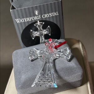Waterford Crystal Cross Ornament Exclusive